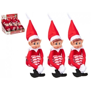 12 x Naughty Christmas Elf - Boy