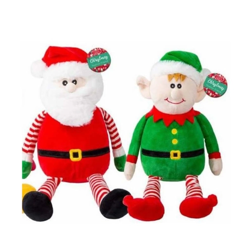 6 x Long Leg Christmas Plush 38cm
