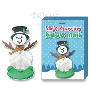 12 x Magic Growing Crystal Snowmen