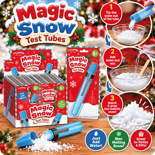 24 x Tubes Of Christmas Magic Snow