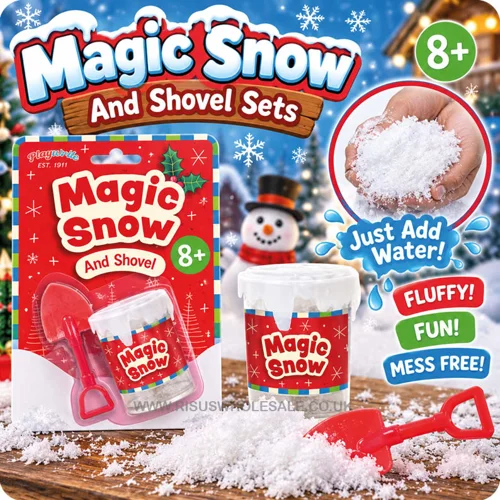 24 x Magic Snow With Shovel Sets