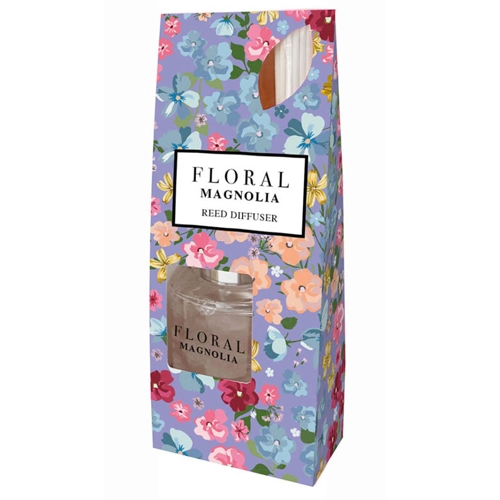 24 x Magnolia Floral Reed Diffusers 30ml