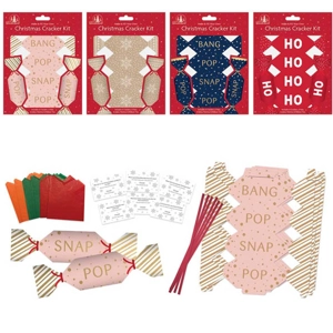 12 x Make Your Own Mini Christmas Crackers 6pk
