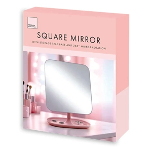 12 x Makeup Mirrors With Storage Tray