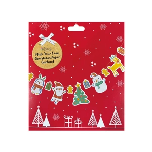 8 x Make Your Own Christmas Paper Garlands