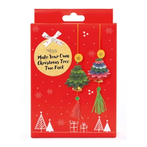 4 x Make Your Own Christmas Tree Decorations 2pk