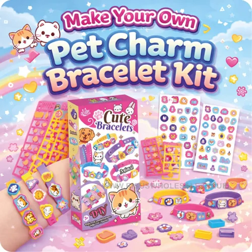 18 x MYO Pet Charm Bracelet Sets