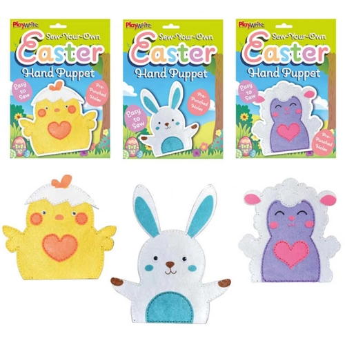 12 x Sew Your Own Easter Hand Puppets