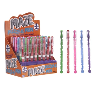 48 x Maze Puzzle Pens Pens