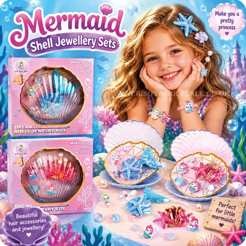 24 x Mermaid Shell Jewellery Sets