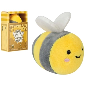 6 x Mini Bee Plush In Matchbox