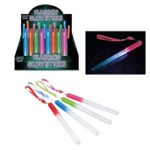 48 x Mini Glitter Flash Sticks