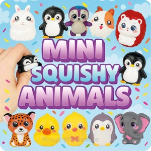 36 x Mini Squishy Animals 6cm