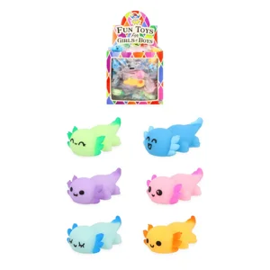 72 x Mini Squishy Axolotls 5cm