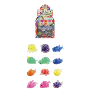 60 x Mini Squishy Bead Sea Animals