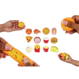 60 x Mini Squishy Fast Food