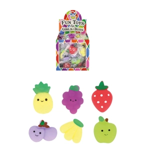 96 x Mini Squishy Fruit