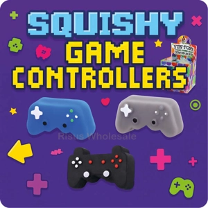 96 x Mini Squishy Games Controllers