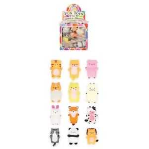 96 x Mini Squishy Lying Animals