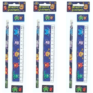 24 x Monster Stationery Sets