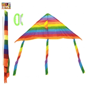 24 x Striped Delta Kites 120cm