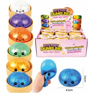 12 x Mystery Squishy Dumplings 8.5cm