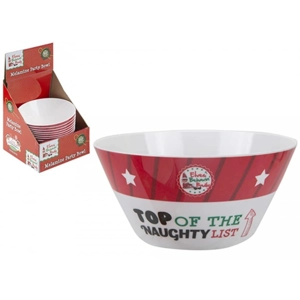 18 x Christmas Elf Melamine Bowls 6