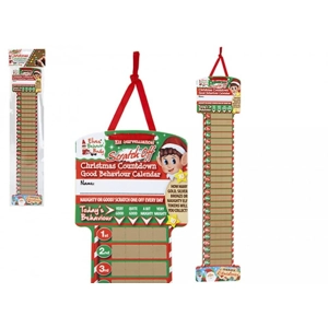 24 x Elf Scratch Off Advent Calendars