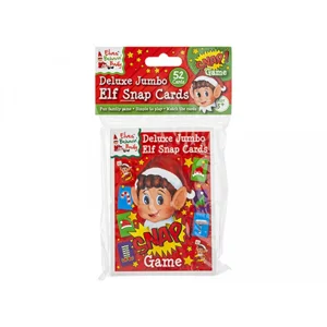24 x Naughty Elf Snap Card Games
