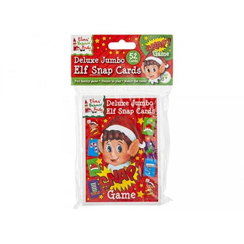 24 x Naughty Elf Snap Card Games