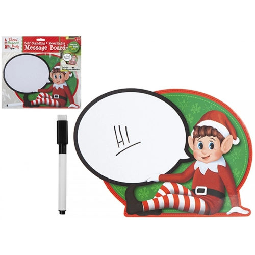 30 x Elf Wipe Clean Speech Bubble Message Board