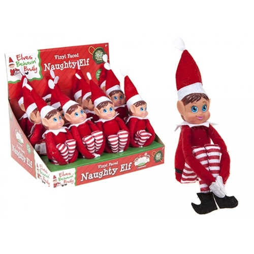 12 x Naughty Christmas Elf - Girl