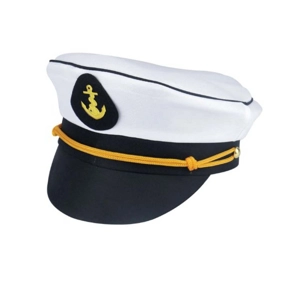 12 x Navy Captains Hats - Child