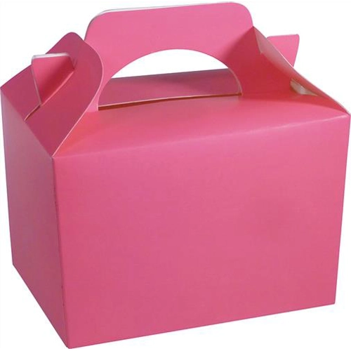50 x Neon Pink Food Boxes