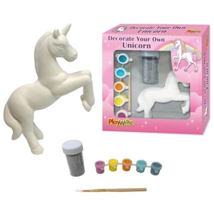 6 x Paint Your Own Unicorn Figures