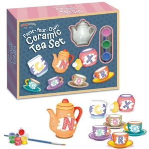 6 x Paint Your Own Ceramic Tea Sets