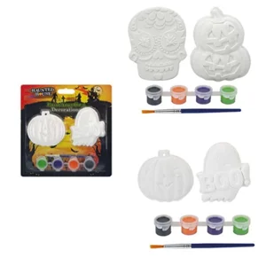 12 x Paint Your Own Halloween Decorations 2pk