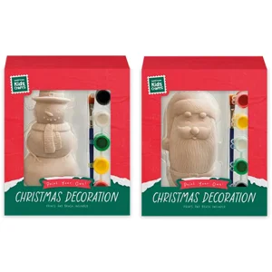 12 x Paint Your Own Christmas Decoration