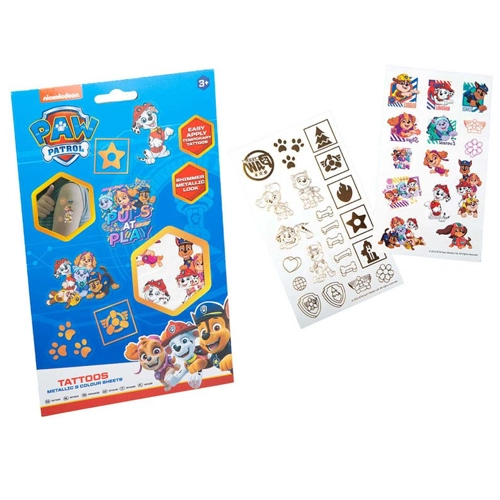 24 x Paw Patrol Tattoo Sets