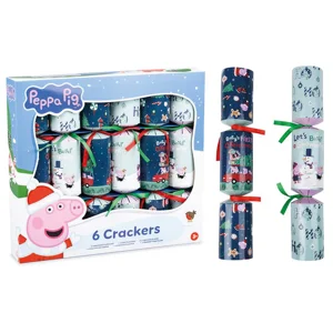 12 x Boxes Of 6 Peppa Pig Christmas Crackers