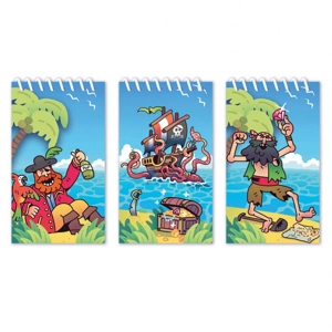 120 x Pirate Notebooks