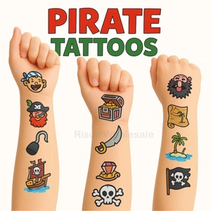 576 x Pirate Tattoos