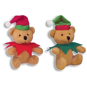 24 x Plush Elf Teddy Bears 12cm