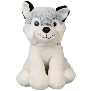 6 x Luxury Plush Husky 30cm