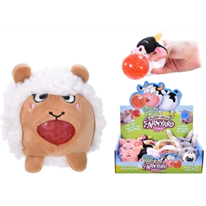 12 x Plush Squishy Farm Animal Squeezers