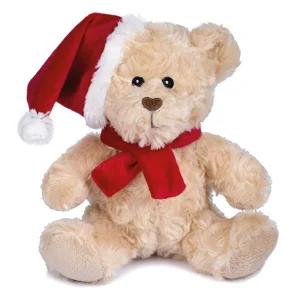12 x Plush 15cm Christmas Bears