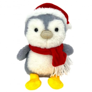 12 x Plush Christmas Penguins 22cm