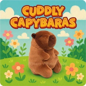 10 x Plush Capybaras 15cm