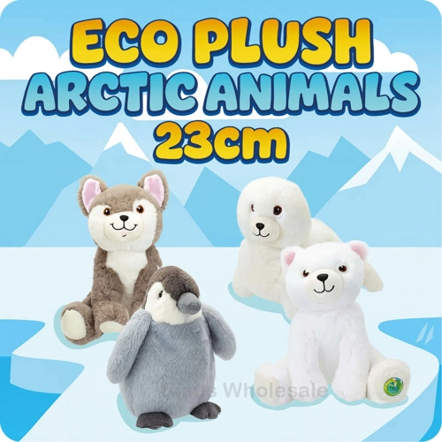 4 x Plush Eco Arctic Plush 23cm