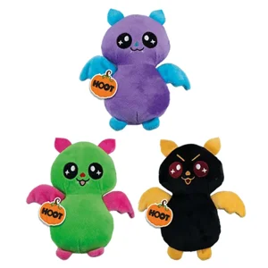 12 x Plush Halloween Bats 15cm